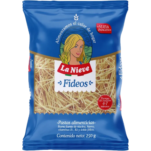 Fideos La Nieve x 250 g